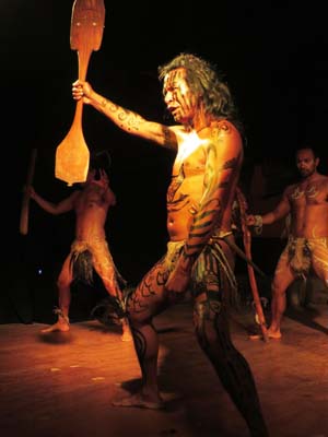 danseur maori rapanui